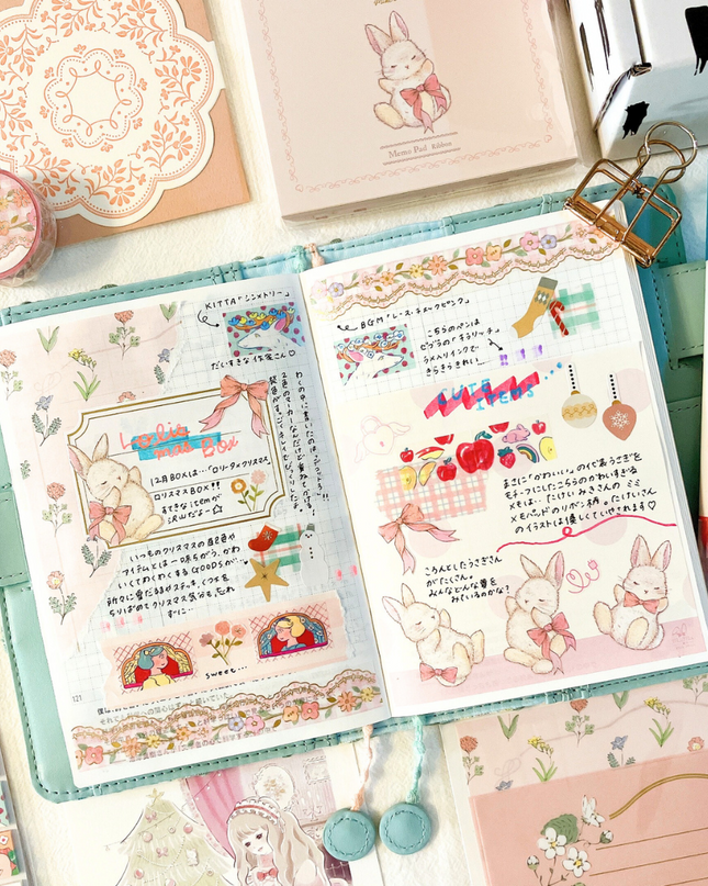 journaling with Pinkmas Stationery