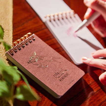 Princess Mononoke Foil-Stamped Mini Ring Notebook