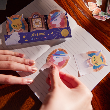 Whisper of the Heart Die-Cut Sticky Note Set