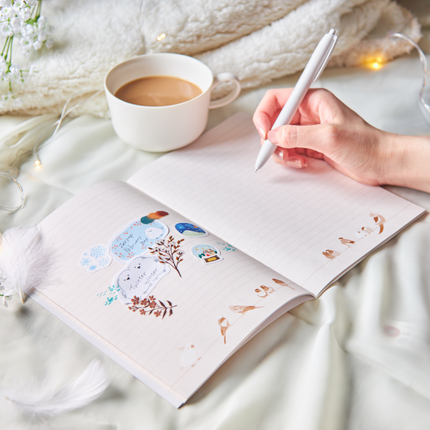 A5 Notebook Bird From Midori