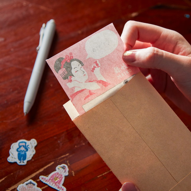 Mini Letter Set “NIPPON” From Furukawashiko