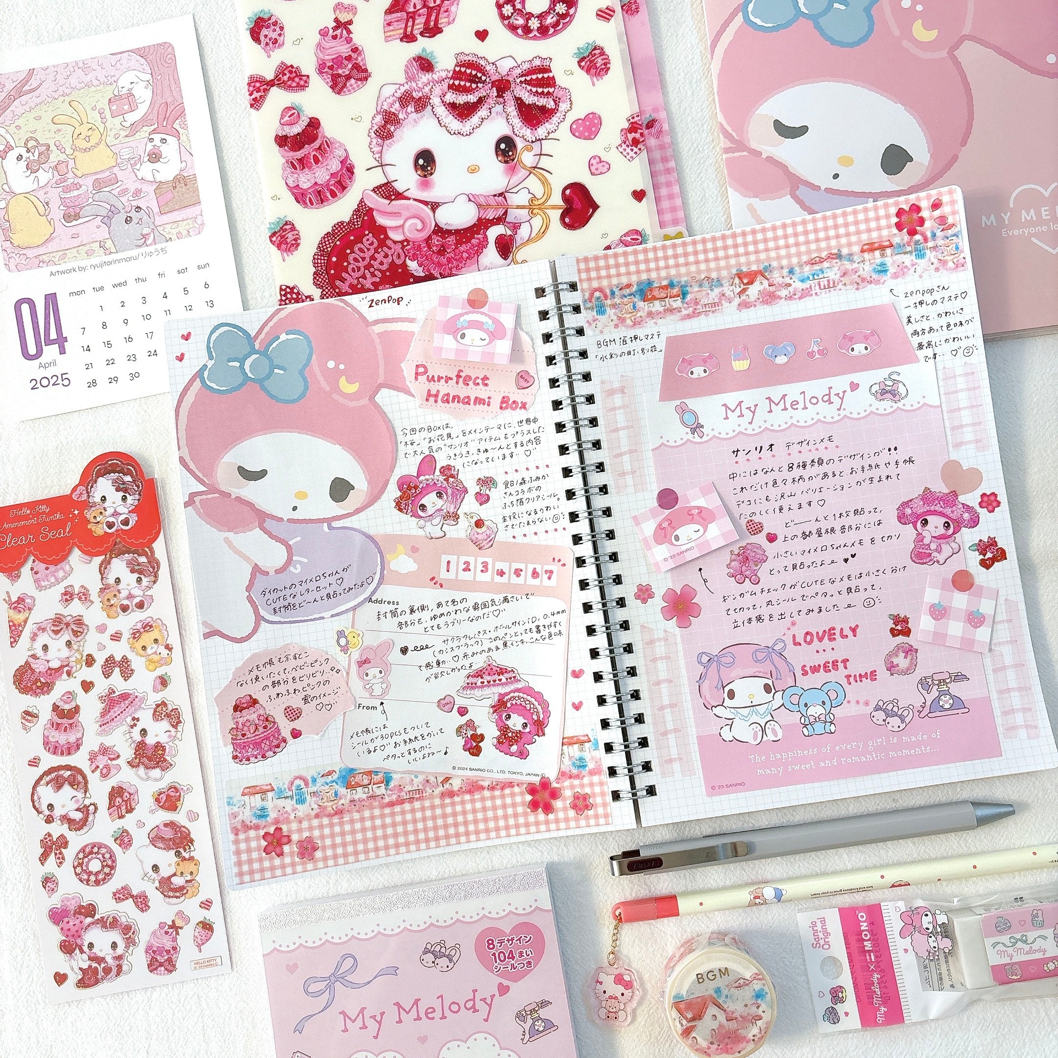 Hanami Box ZENPOP Hello Hanami Box – ZenPop Japan Stationery Store
