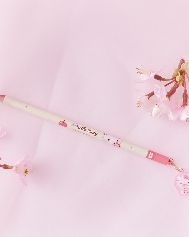 Hello Kitty 2B Charm Attached Pencil From T'S FACTORY