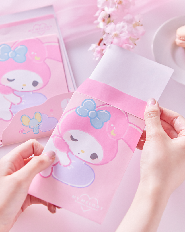 Munyatto Sanrio Characters letter set From Crux