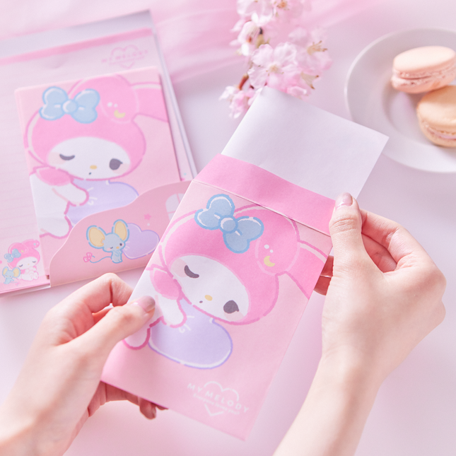 Munyatto Sanrio Characters letter set From Crux