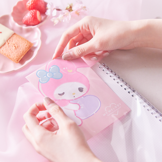 plastic pocket in PiN NOTE From Iroha