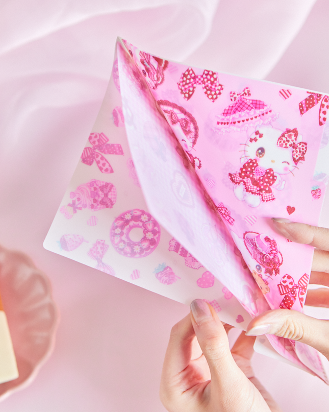 Sanrio x Fumika Amenomori 3 pockets A5 file From Cloths-Pin