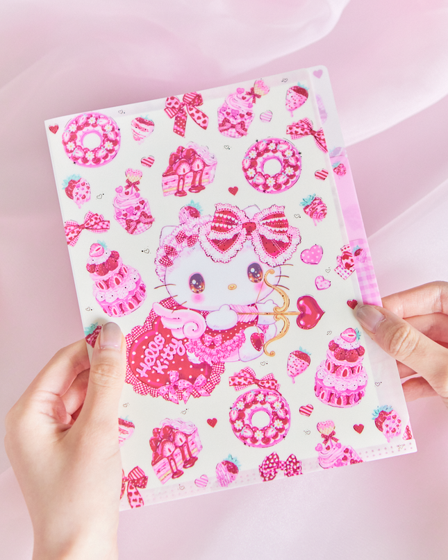 Sanrio x Fumika Amenomori 3 pockets A5 file From Cloths-Pin