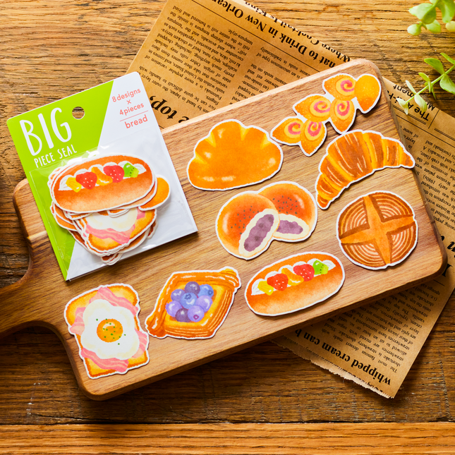 Big Piece Sticker Bread From Mindwave