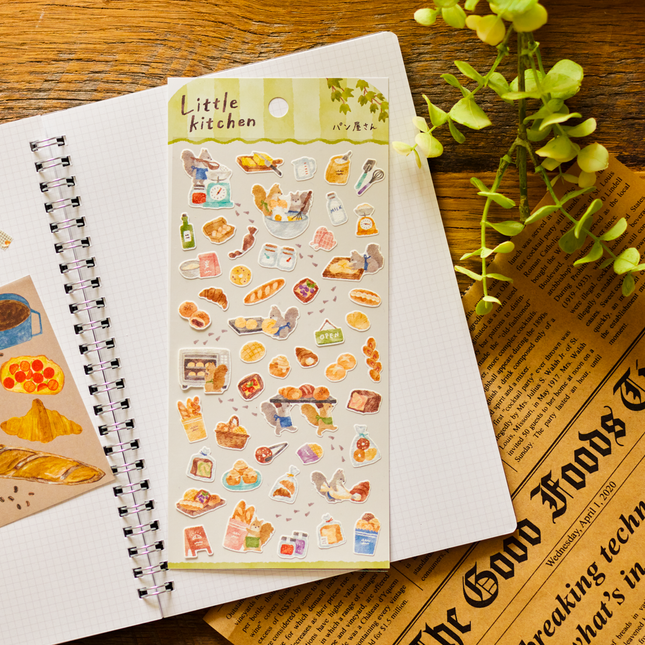 Little Kitchen Sticker Bakery From Mindwave