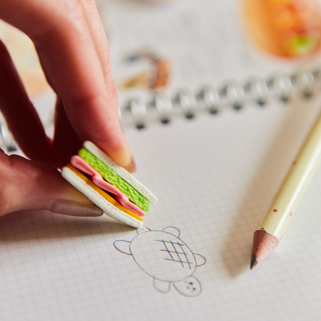 Sankaku Sandwich Eraser From Iwako