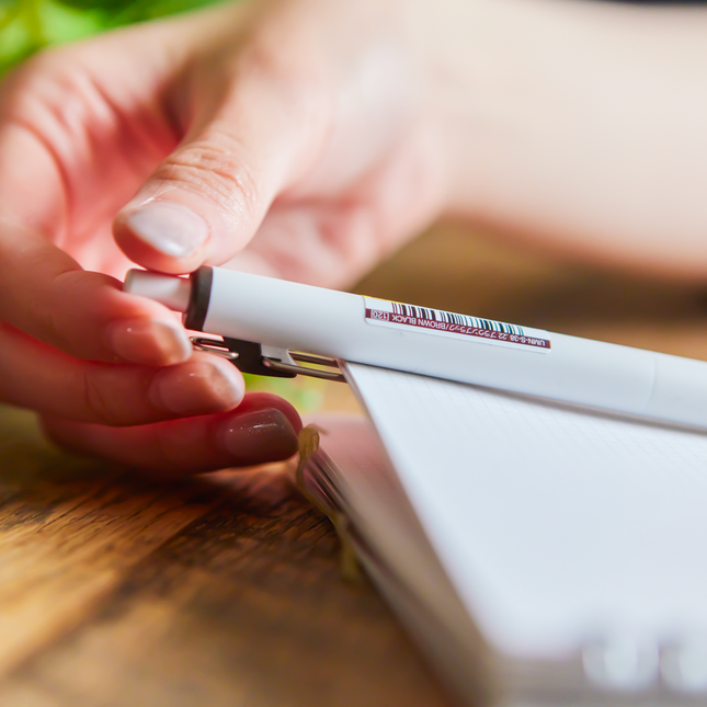 Uniball One 0.38mm Brownblack From Mitsubishi Pencil