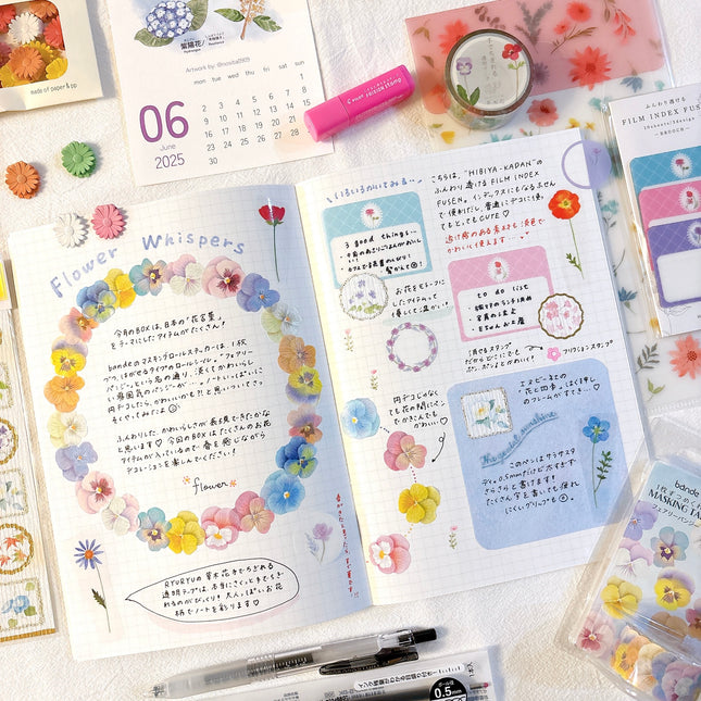 journaling with floral stationery set