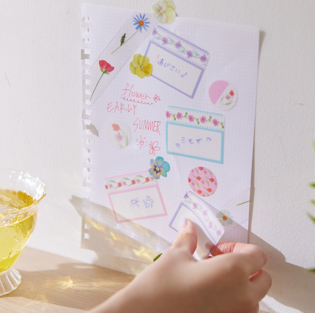 DAIGO Hibiya Kadan Film index Made in Japan Memo Record Notebook Planner Sticker