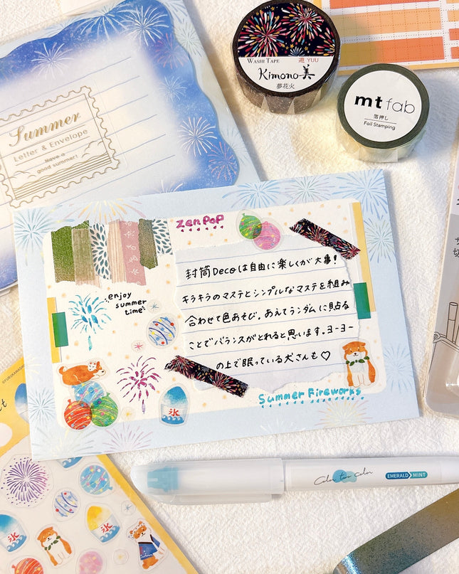 ZENPOP Stationery Summer Fireworks Box