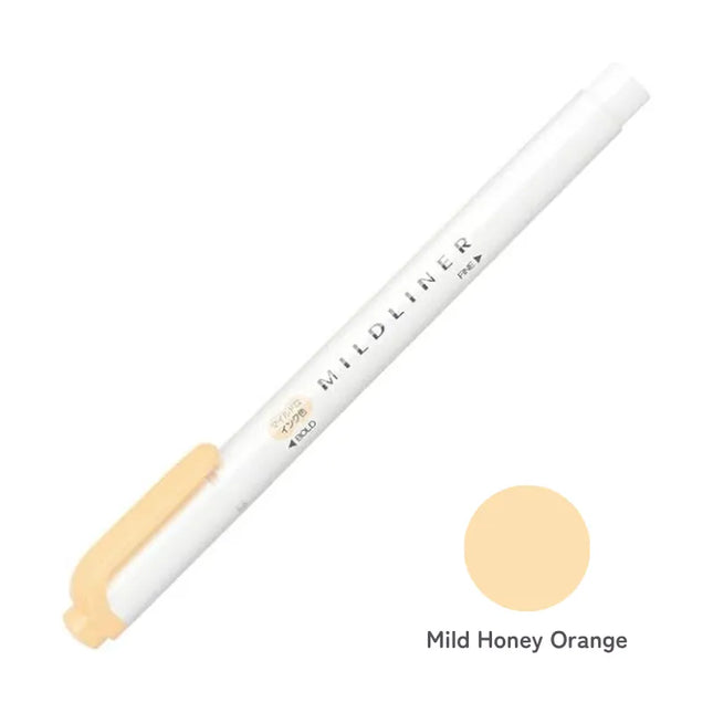 ZEBRA Mildliner Mild Color Honey Orange